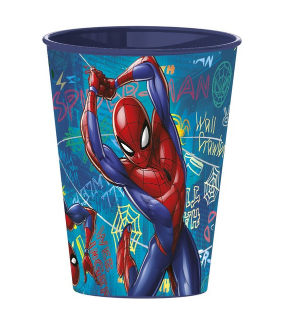 Bicchiere 260 ml Spiderman Disney 1 Pz