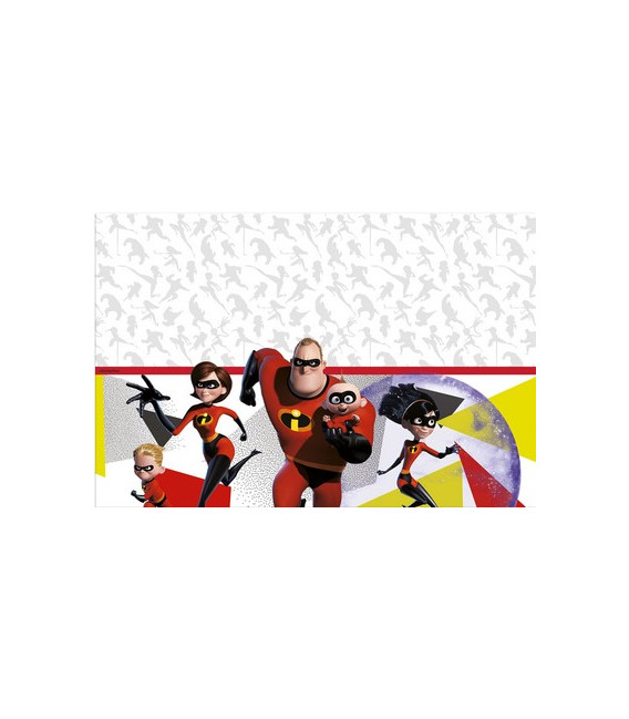 Tovaglia plastica 120 x 180 cm INCREDIBLES 2 Disney 1 Pz