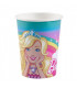 Bicchiere 250 ml Barbie Dreamtopia 8 pz