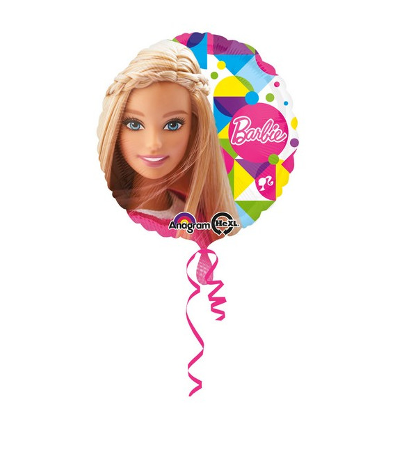 Pallone foil Standard 17" - 42 cm Barbie Sparkle 1 pz