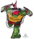 Pallone foil Supershape 73 x 86 cm Ninja Turtles Raffaello 1 pz