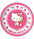 Piatto 23 cm Hello Kitty Hearts 8 pz