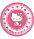 Piatto 23 cm Hello Kitty Hearts 8 pz