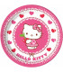 Piatto 20 cm Hello Kitty Hearts 8 pz