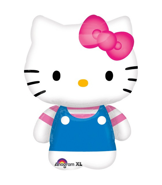 Pallone foil Supershape 30" - 76 cm Hello Kitty Summer Fun 1 pz