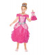 Costume Barbie Heart Pirincess + Mini Me Tg. 3-5 anni