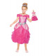 Costume Barbie Heart Pirincess + Mini Me Tg. 8-10 anni