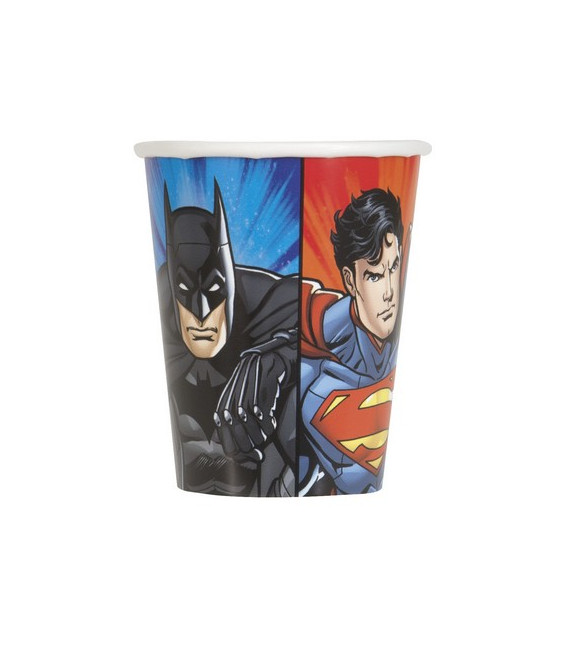 Bicchiere 266 ml Justice League 8 pz