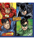 Tovagliolo 33 x 33 cm Justice League 3 confezioni