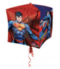 Pallone foil Ultrashape Cubez 15" - 38 cm Superman 1 pz