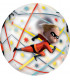 Pallone foil ORBZ trasparente 16" - 40 cm Incredibles 1 pz