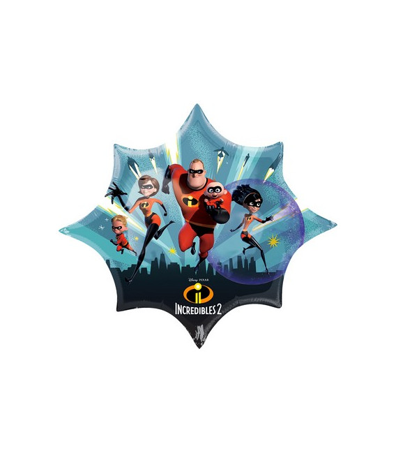 Pallone foil Supershape 88 x 73 cm Incredibles 1 pz