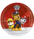 Piatto piccolo 20 cm Paw Patrol Ready for Action 8 pz