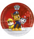 Piatto piccolo 20 cm Paw Patrol Ready for Action 8 pz