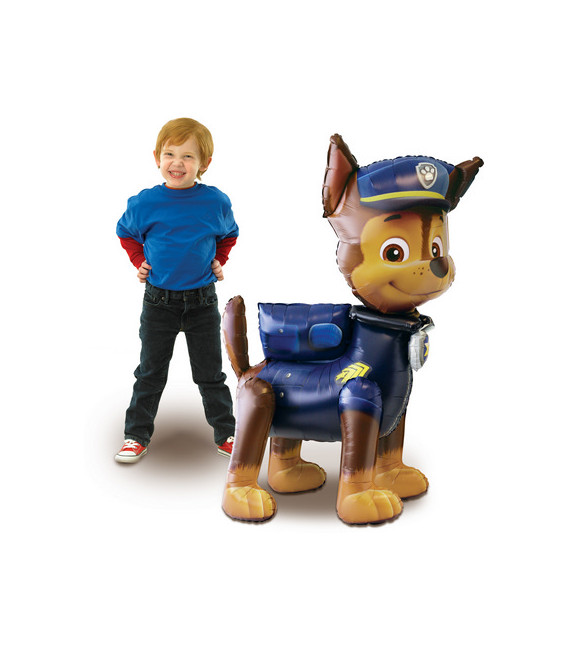 Pallone foil Airwalker 54" - 137 cm Paw Patrol Chase 1 pz