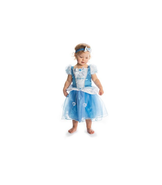 COSTUME BABY CENERENTOLA PREMIUM 3/ 6 MESI 56 cm