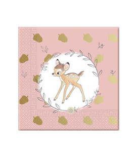 Tovagliolo 33 cm 3 veli Bambi Cutie 3 confezioni