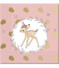 Tovagliolo 33 cm 3 veli Bambi Cutie 3 confezioni