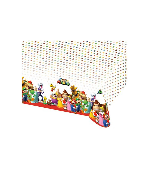 Tovaglia plastica 120 x 180 cm Supermario 1 pz