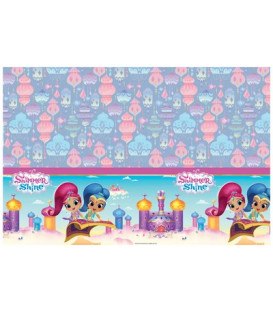 Tovaglia plastica 120 x 180 cm Shimmer & Shine Glitter Friends 1 pz