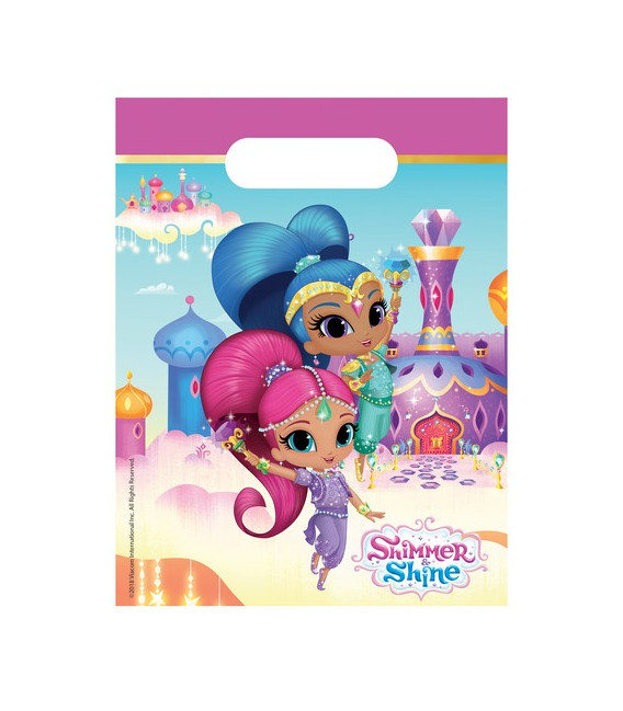 Loot bag Shimmer & Shine Glitter Friends 6 pz