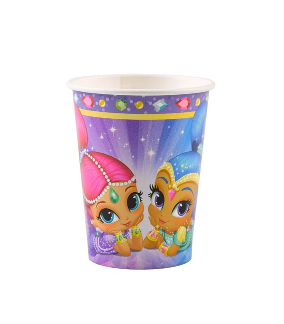 Bicchiere 266 ml Shimmer & Shine 8 pz