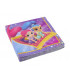 Tovagliolo 33 x 33 cm Shimmer & Shine 3 confezioni