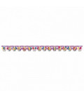 Festone Happy Birthday 180 x 15 cm Shimmer & Shine 1 pz