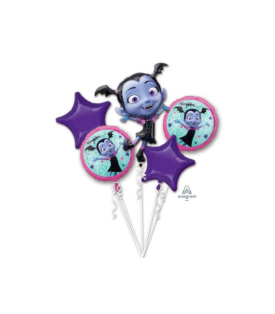 Bouquet 5 palloni Vampirina 5 pz