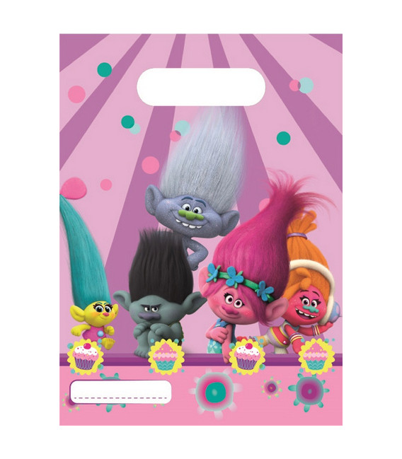 Loot bag Trolls 6 pz