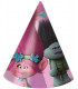 Cappello cono Trolls 6 pz