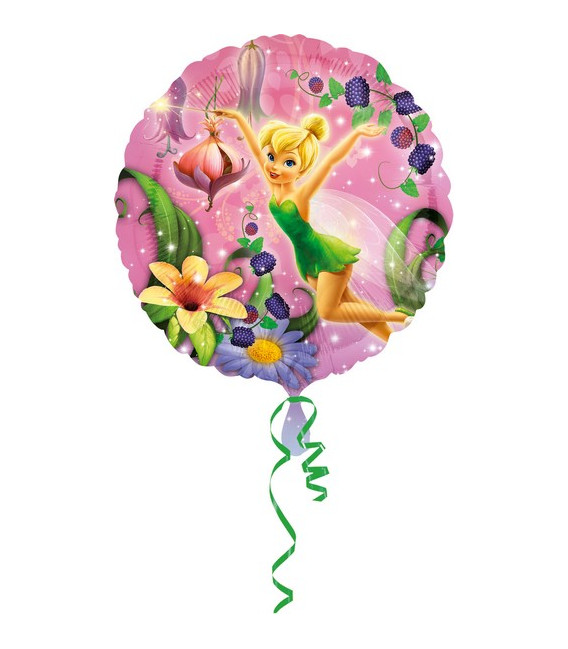 Pallone foil standard 17" - 42 cm Tinker Bell 1 pz