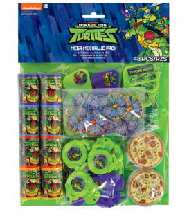 Set 48 Favors Tartarughe Ninja TMNT 48 pz