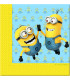 Tovagliolo 33 x 33 cm Lovely Minions 3 confezioni