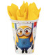 Bicchiere carta 250 ml Minions 8 pz