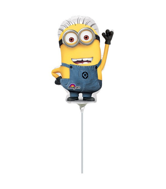 Pallone foil Minishape Minion - SI GONFIA AD ARIA