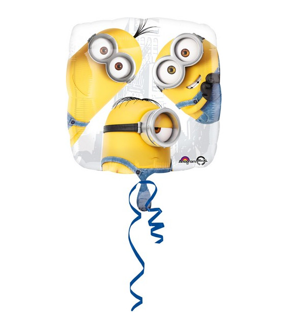 Pallone foil Standard 17" - 42 cm Minions Group 1 pz