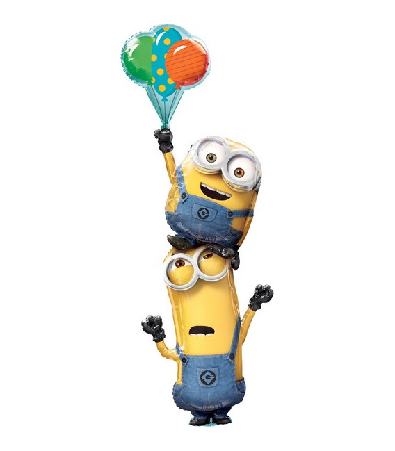 Pallone foil Multi-balloon 61" - 154 cm Minions Stacker 1 pz