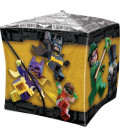 Pallone foil Ultrashape Cubez 15" - 38 cm Lego Batman 1 pz