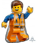 Pallone foil Supershape 60 x 81 cm Lego Movie 2 1 pz