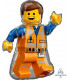 Pallone foil Supershape 60 x 81 cm Lego Movie 2 1 pz