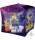 Pallone foil CUBEZ 15" - 38 cm Lego Movie 2 1 pz