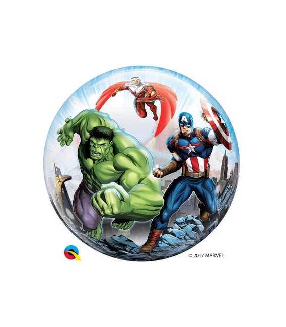 Pallone Bubble 22"-56 cm Avengers 1 pz