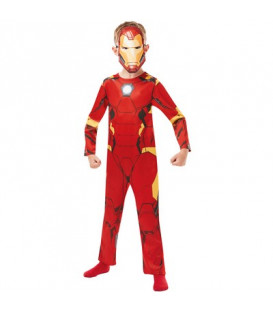 COSTUME IRON MAN C/MASCHERA -L- 7/8 ANNI CM.128 1 pz