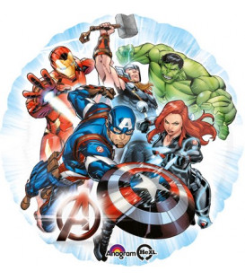 Pallone foil standard 17" - 42 cm Avengers 1 pz