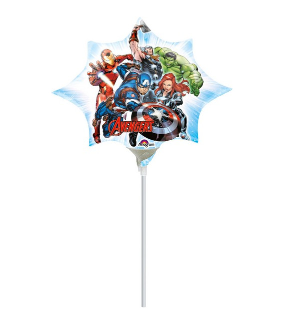 Pallone foil Minishape Avengers - SI GONFIA AD ARIA