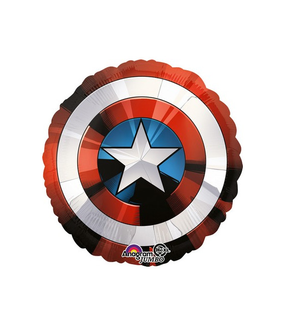 Pallone foil Jumbo 28" - 71 cm Avengers Shield 1 pz