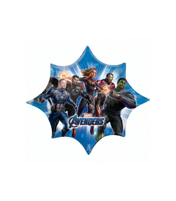 Pallone foil Supershape 88 x 73 cm Avengers Endgame 1 pz
