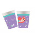 Bicchiere carta 200 ml Ariel Under The Sea 8 pz