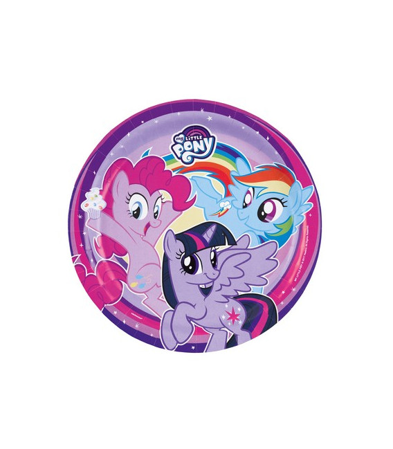 Piatto 23 cm My Little Pony 8 pz